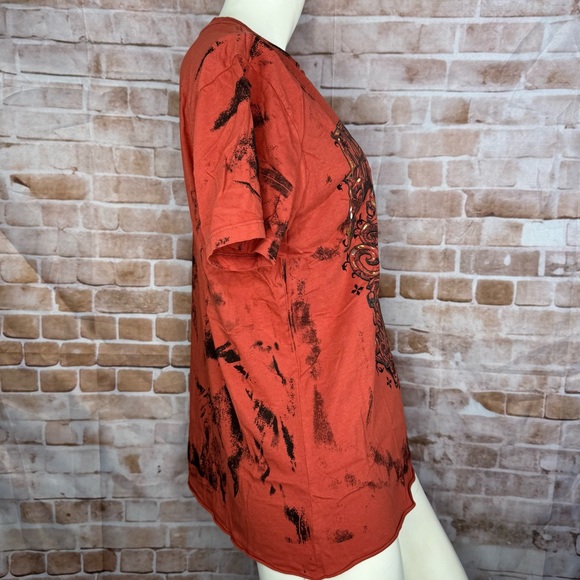 Affliction Women’s Graphic Short Sleeve T-Shirt -Size: Large  -NWOT - Picture 7 of 9